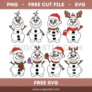Olaf Frozen SVG