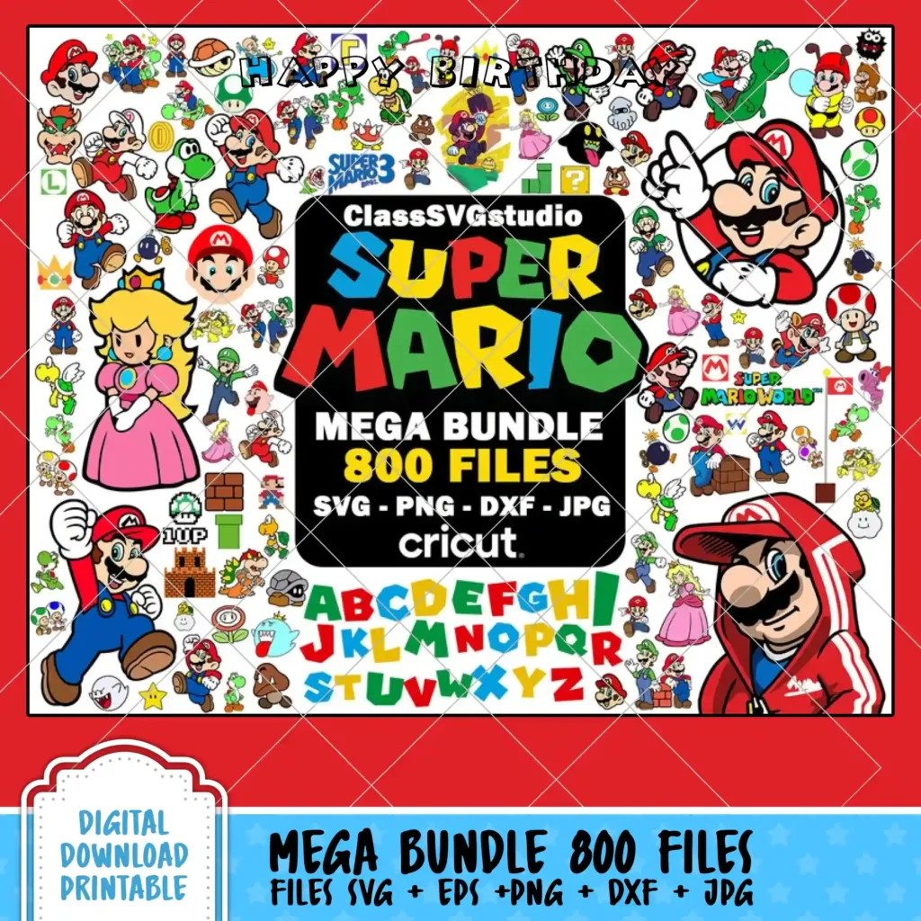 Super Mario SVG