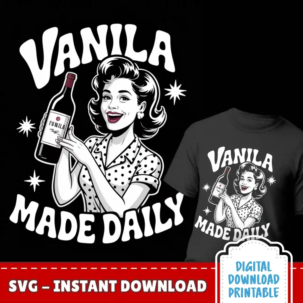 Vanila Made Daily SVG