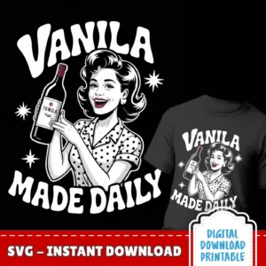 Vanila Made Daily SVG