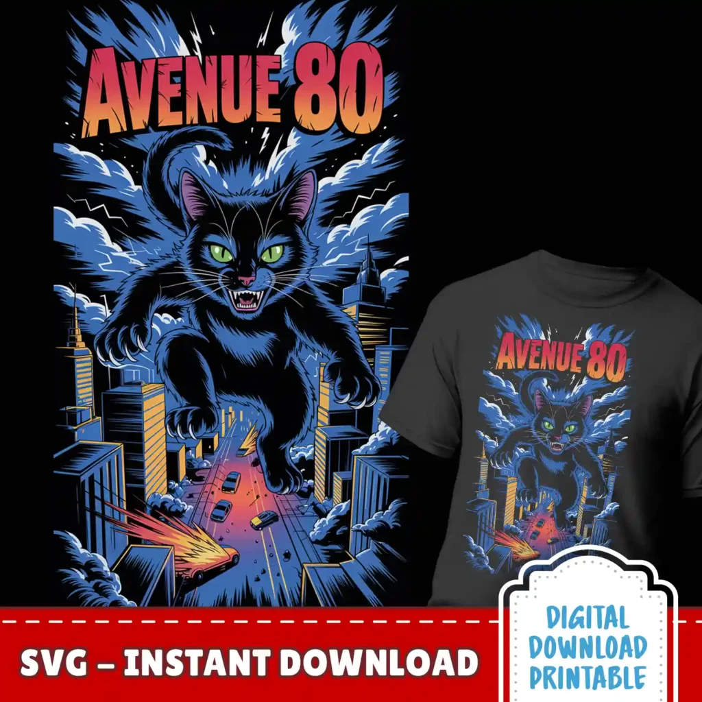 Avenue 80 Giant Cat SVG