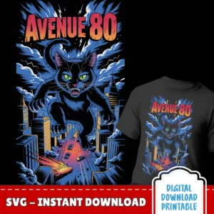 Avenue 80 Giant Cat SVG