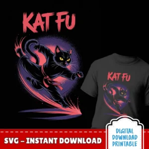 Kat Fu SVG