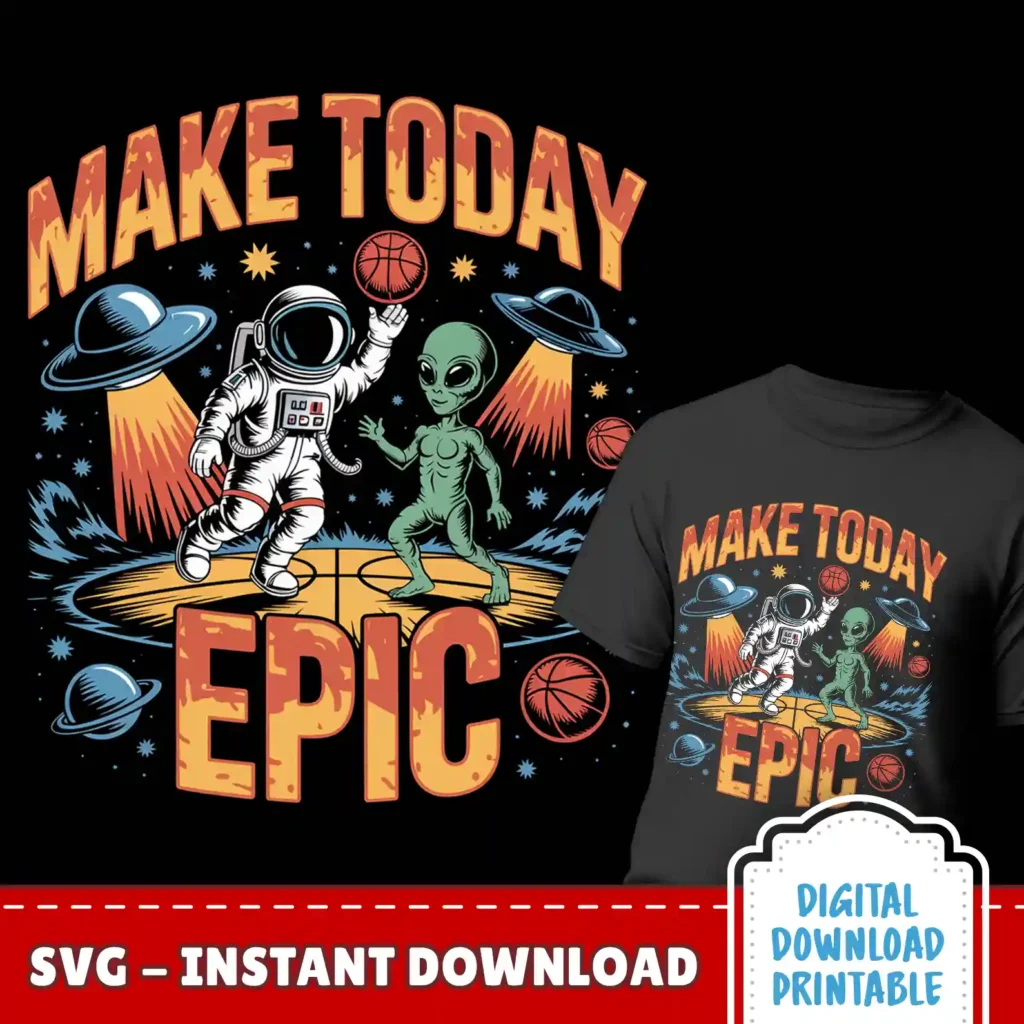 Make Today Epic SVG